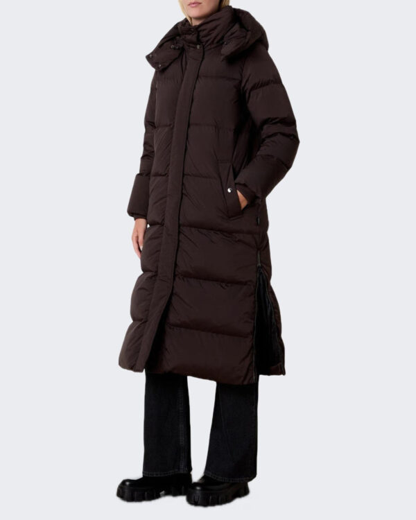 Dames Kelly Long Parka Bruin