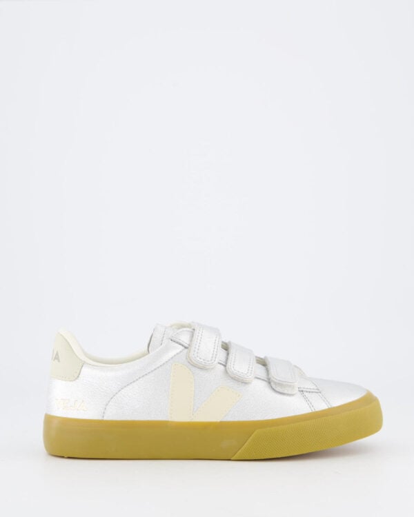 Dames Recife Leren Sneaker Metalli