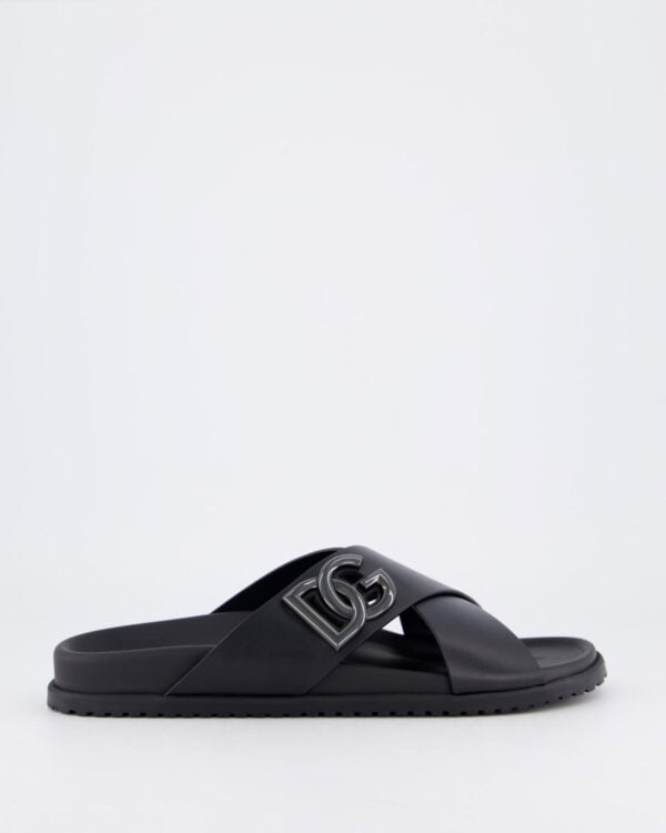 Heren Costiera Slipper Zwart