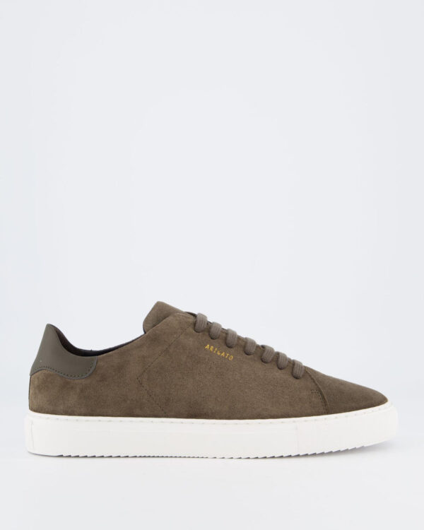 Heren Clean 90 Suède Sneaker Bruin