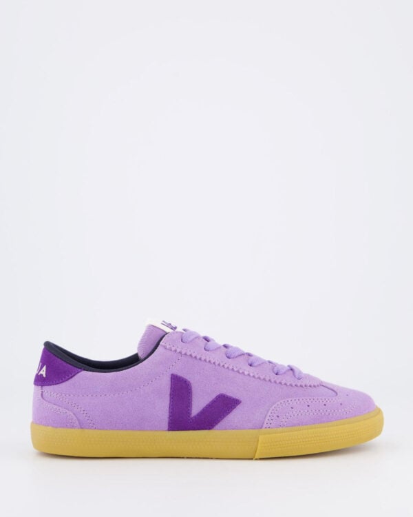 Dames Volley Suède Sneaker Paars