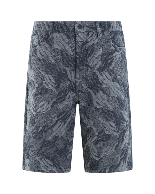Heren Camo Jeans Grijs