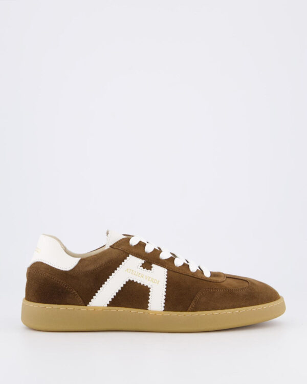 Heren Gino Sneaker Chocolade