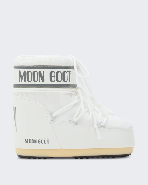 Dames Icon Low Nylon Boots Wit