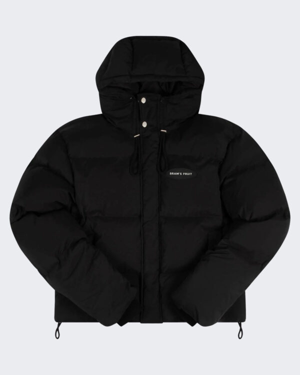 Heren Hooded Puffer Jack Zwart