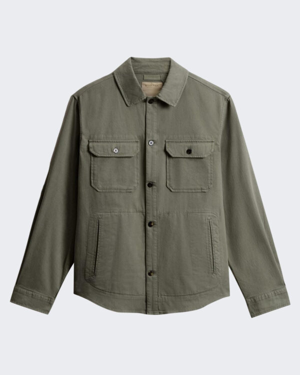 Heren Linnen Blend Safari Overshirt G