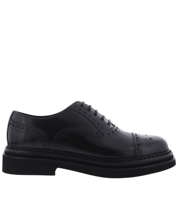Heren Brushed Oxfords Zwart