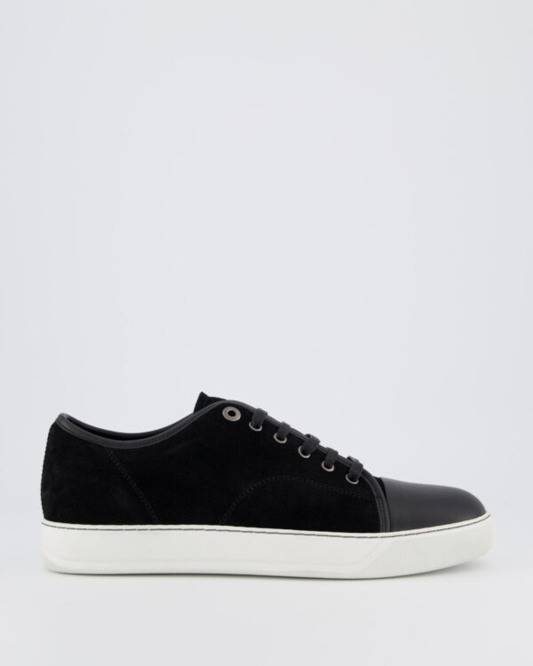 Heren Suède and nappa captoe low to