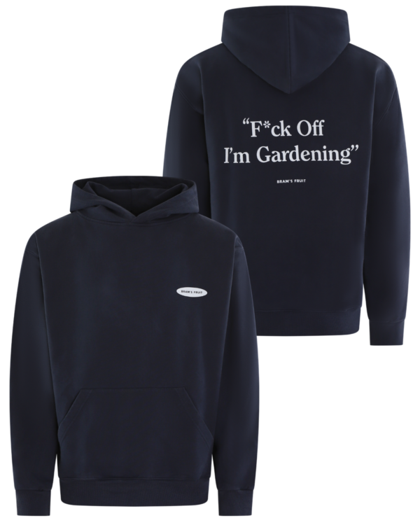 Heren F*Ck Off Hoodie Blauw