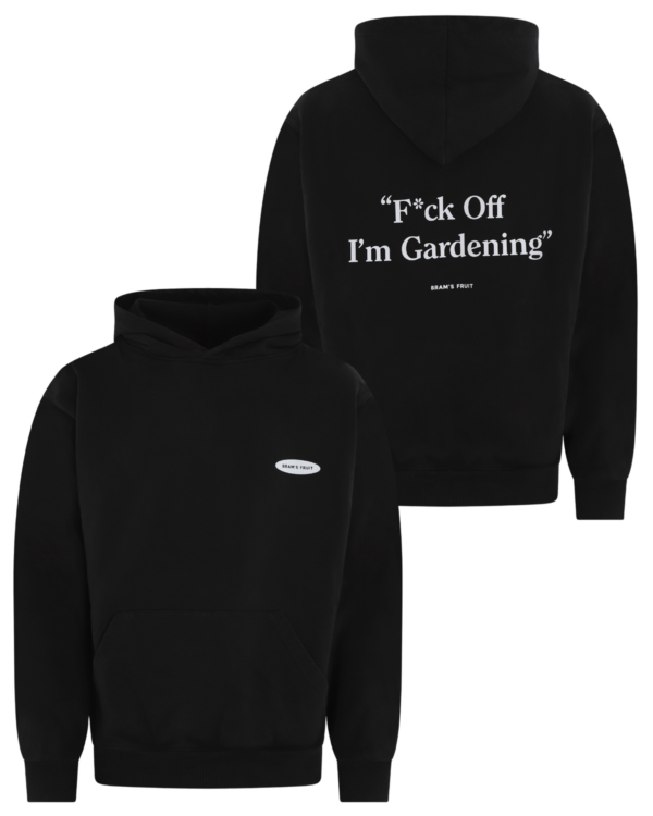 Heren F*Ck Off Hoodie Zwart