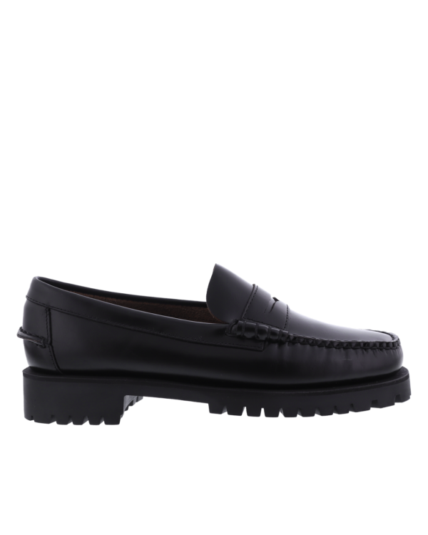 Dames Then Lug Loafer Zwart