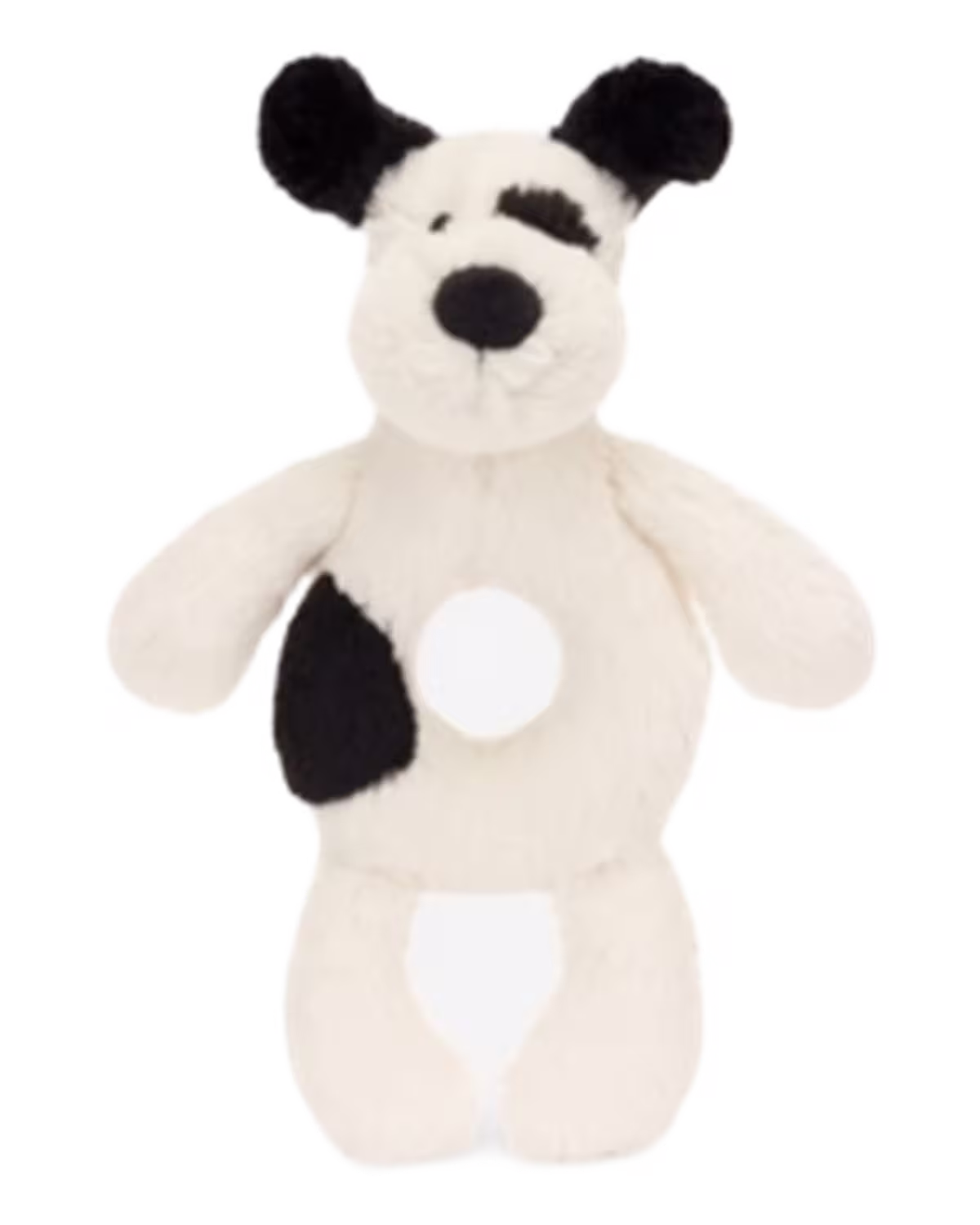 Jellycat Bashful Puppy faux-fur rattle 18cm - image 1