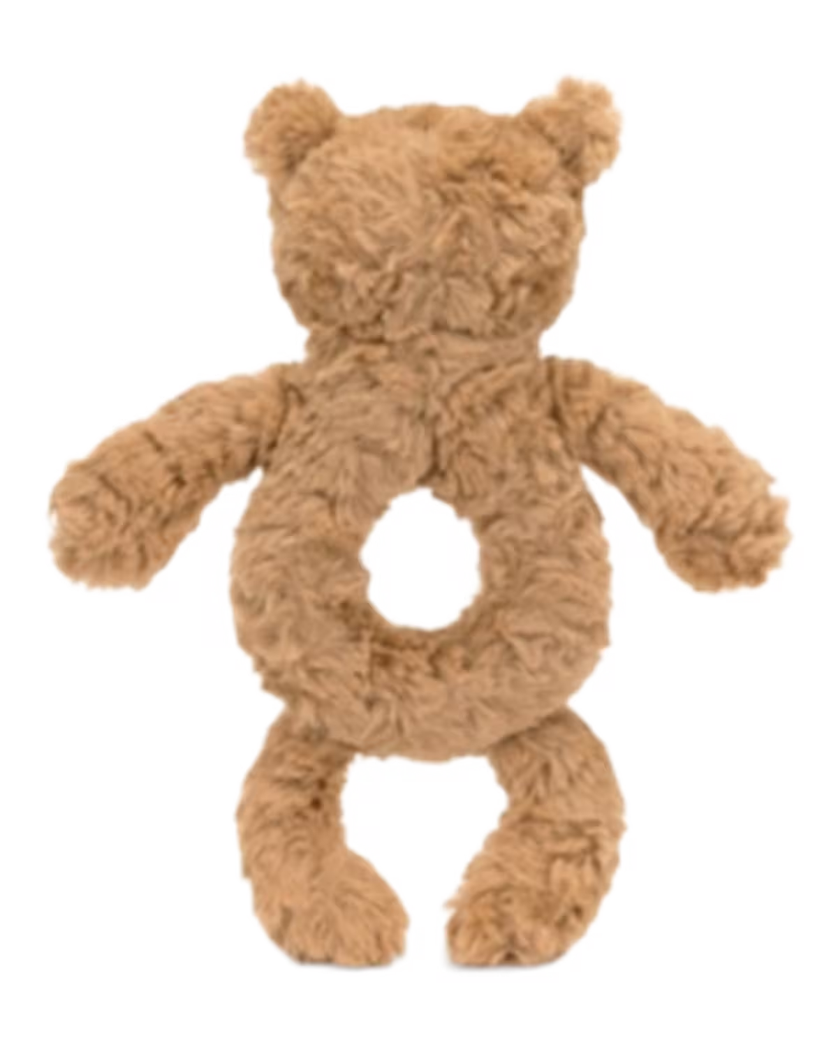 Jellycat Bartholomew Bear faux-fur rattle 18cm - image 4