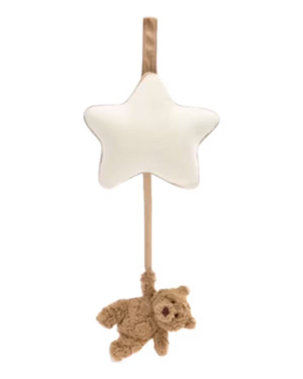 Jellycat Bartholomew Bear woven musical toy 30cm - image 1