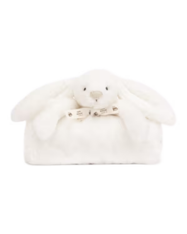 Jellycat Luxe Bashful Bunny faux-fur blanket 70cm - image 1