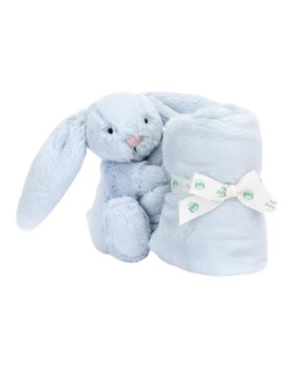 Jellycat Bashful Bunny faux-fur soother 34cm - image 1