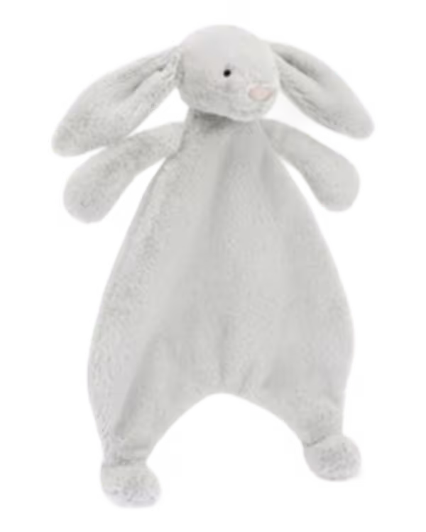 Jellycat Bashful Bunny faux-fur comforter soft toy 27cm - image 1
