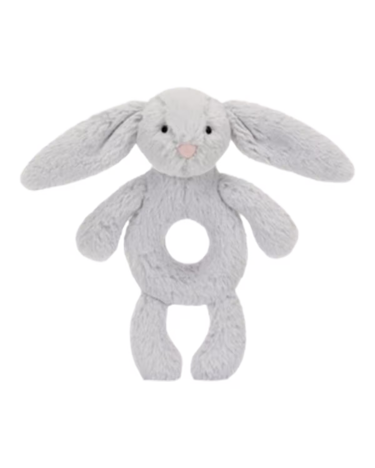 Jellycat Bashful Bunny faux-fur rattle 18cm - image 2