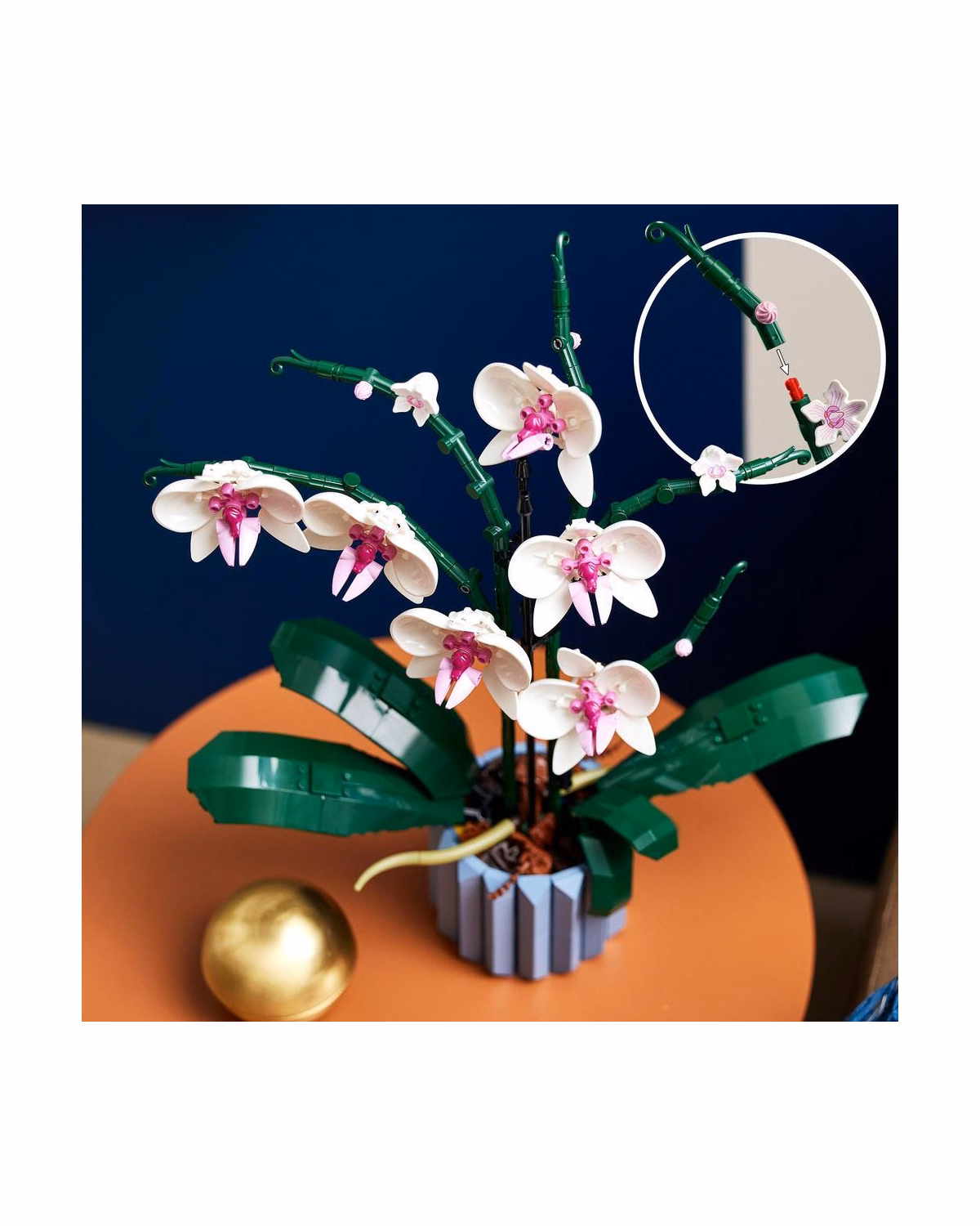 LEGO® 10311 Orchid Plant & Flowers Set, Botanical Collection - 6