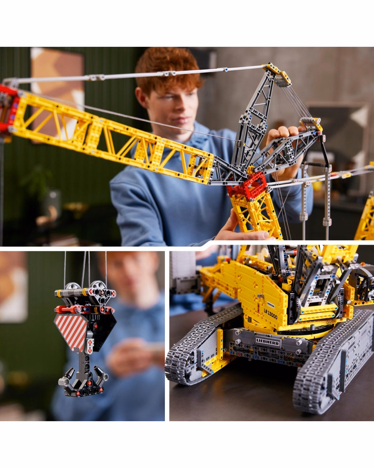 LEGO® 42146 Technic Liebherr Crawler Crane LR 13000 RC Set - 8