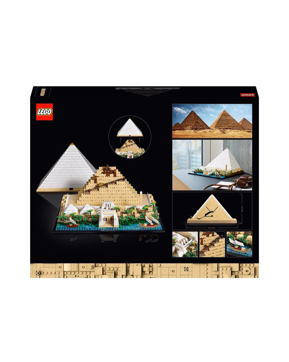LEGO® 21058 Architecture Great Pyramid of Giza Set for Adults - 2