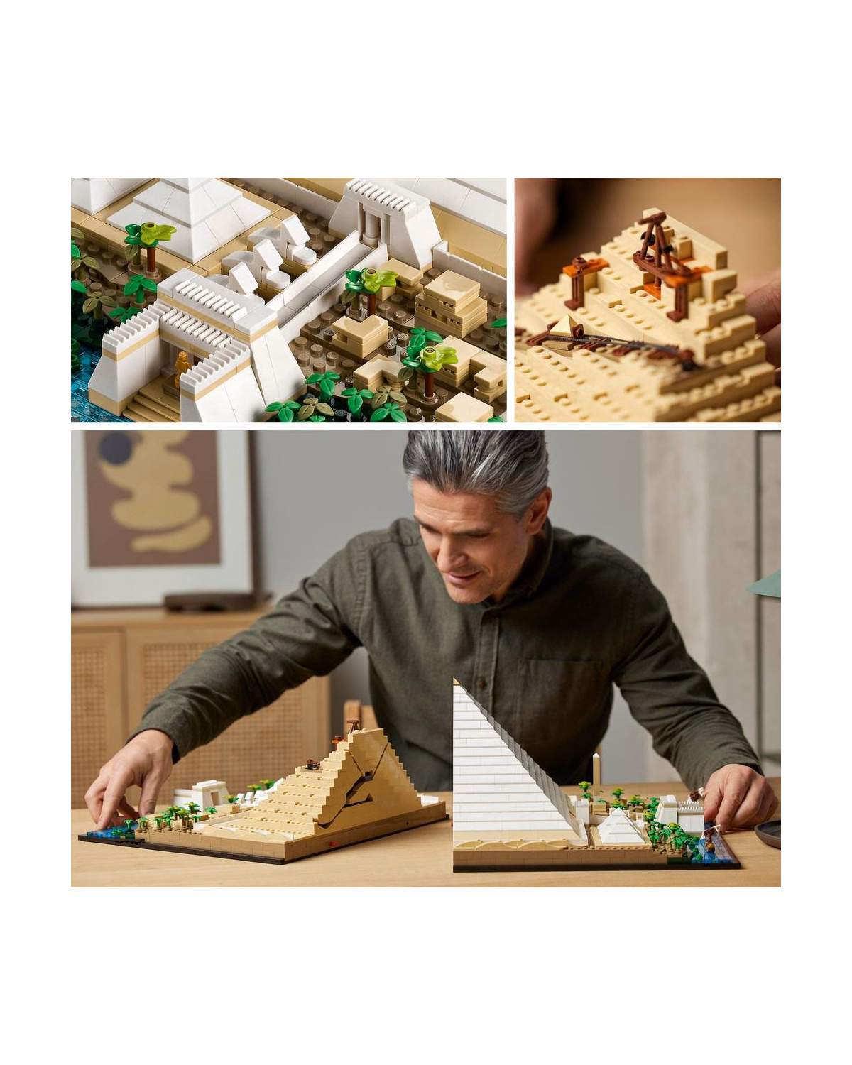 LEGO® 21058 Architecture Great Pyramid of Giza Set for Adults - 5