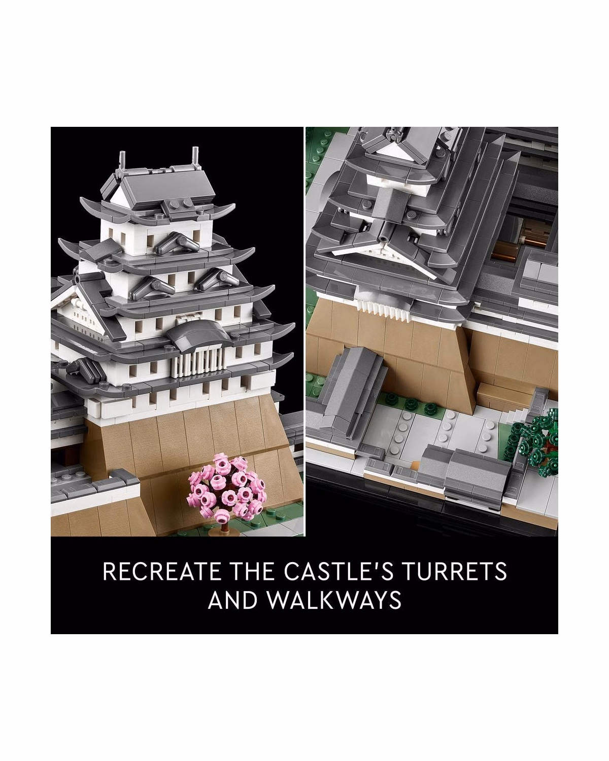 LEGO® 21060 Architecture Himeji Castle Model Adults Set - 3