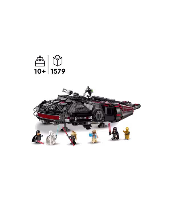 LEGO Star Wars 75389 Rebuild the Galaxy The Dark Falcon Set studio view 2