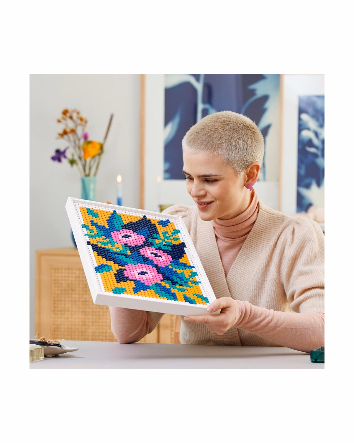 LEGO® 31207 ART Floral Art 3in1 Flowers Crafts Set, Wall Decor - 5