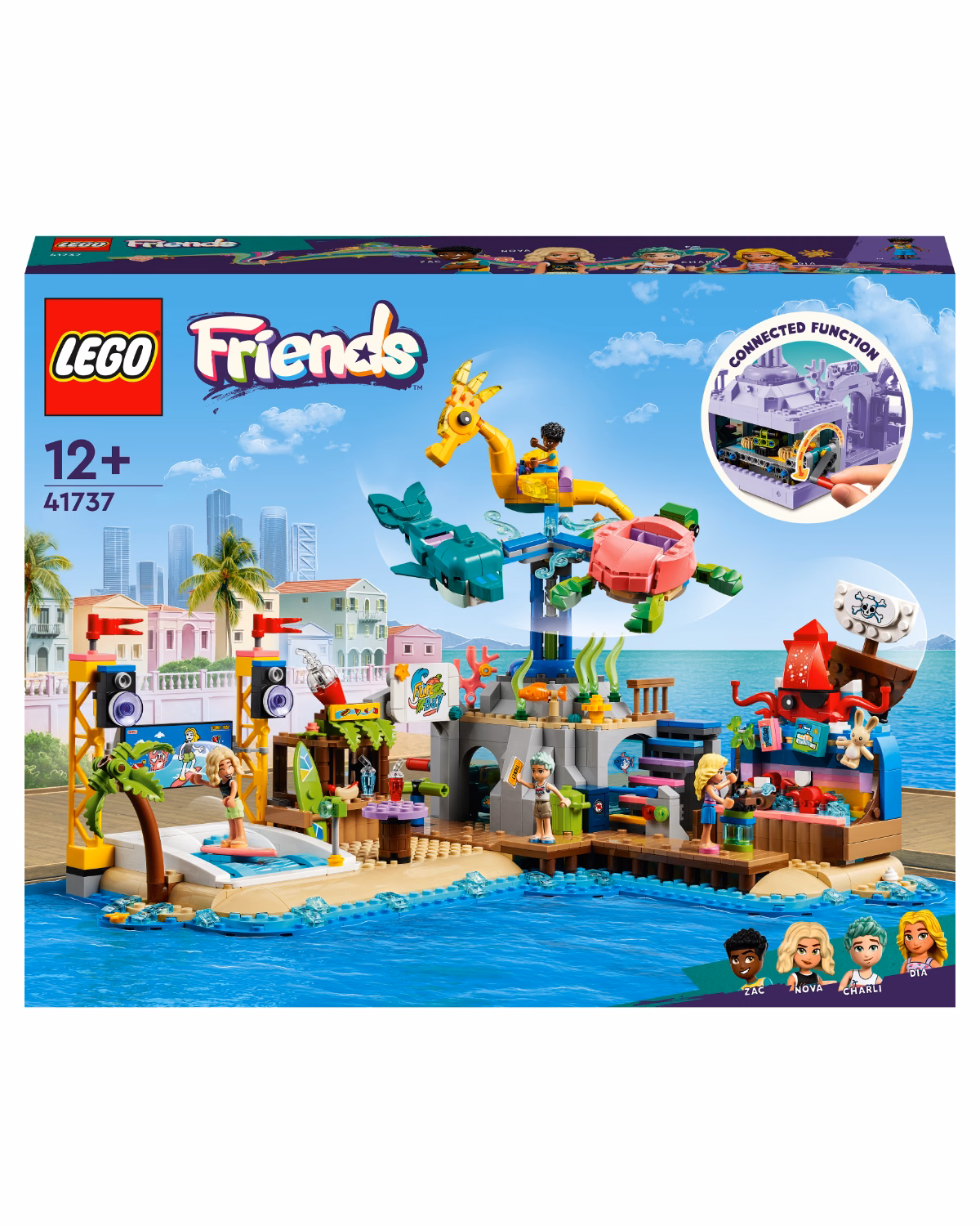 LEGO® 41737 Friends Beach Amusement Park Set for Ages 12+ - 6