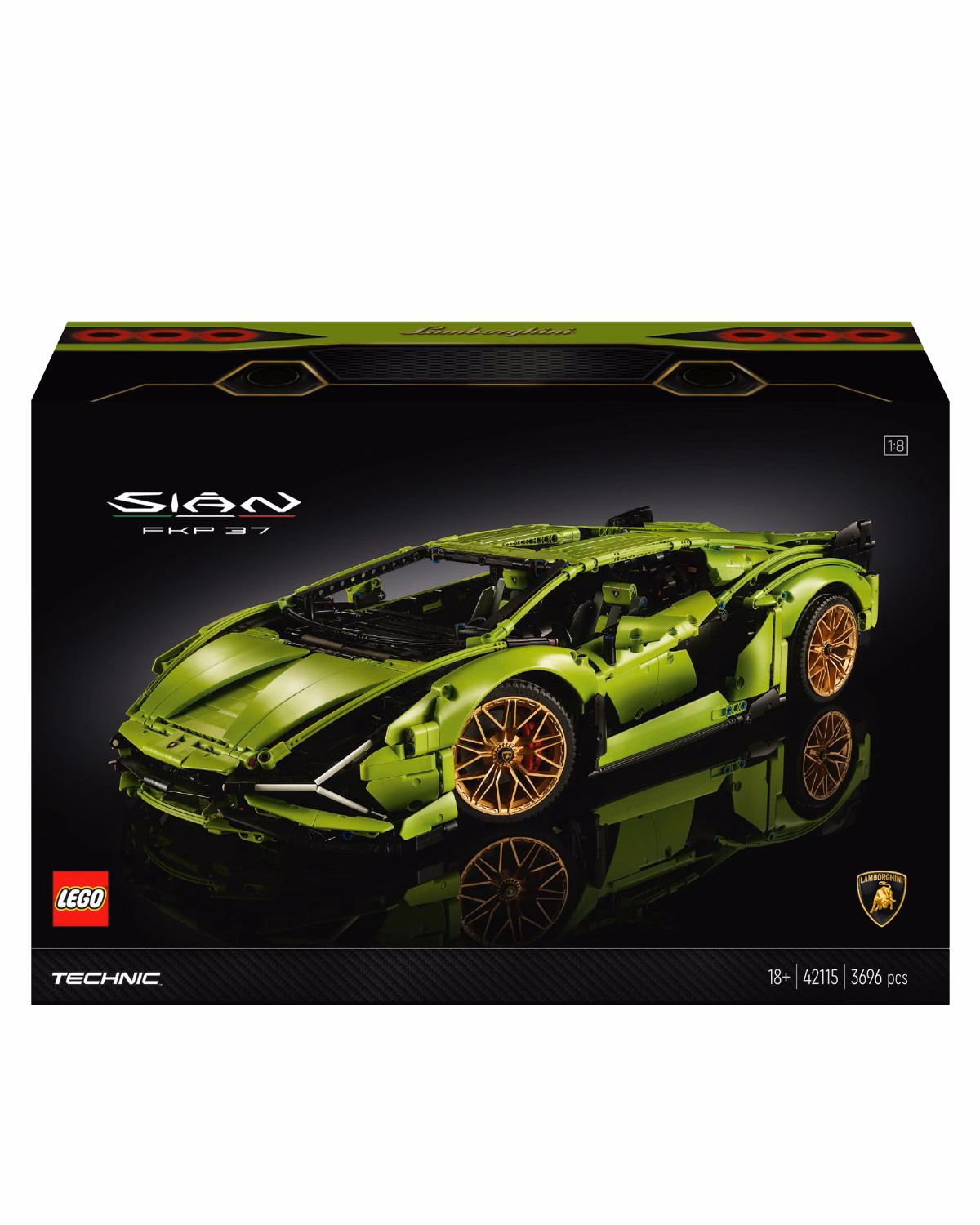 LEGO® Technic Lamborghini Sián FKP 37 Car Model Set 42115 - 4