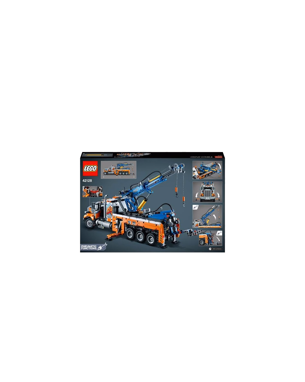 LEGO® Technic Heavy-Duty Tow Truck Model Building Set 42128 - 8
