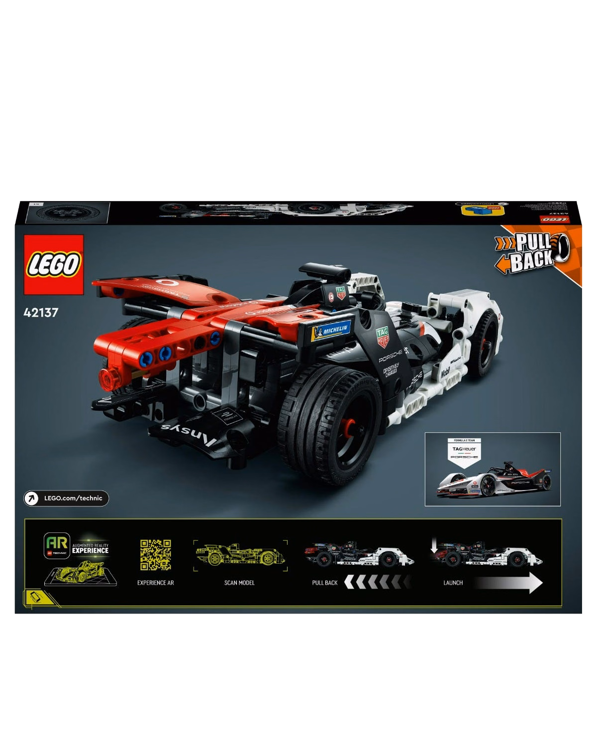 LEGO® Technic Formula E Porsche 99X Electric Ar Car Toy 42137 - 8