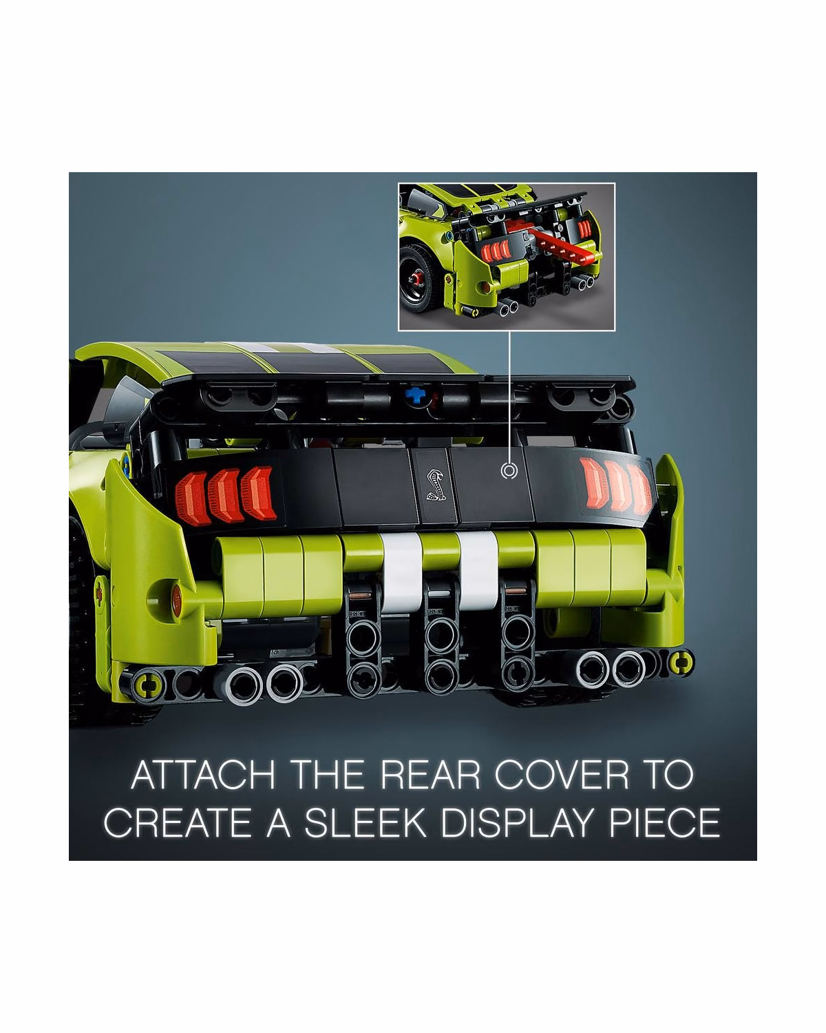LEGO® Technic Ford Mustang Shelby Gt500 Ar Race Car Toy 42138 - 4