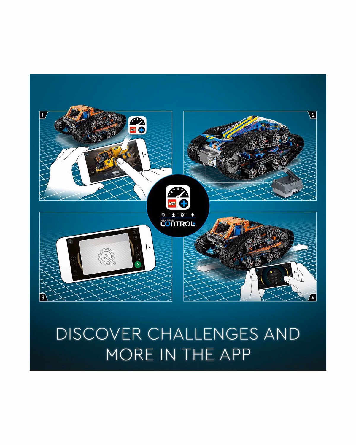 LEGO® 42140 Technic App-Controlled Transformation Rc Vehicle - 4