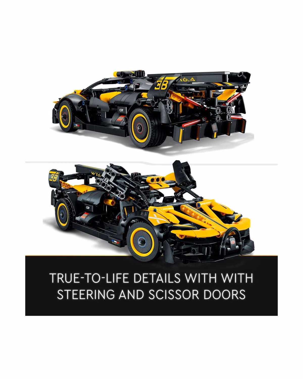 LEGO® 42151 Technic Bugatti Bolide Model Car Toy Building Set - 8