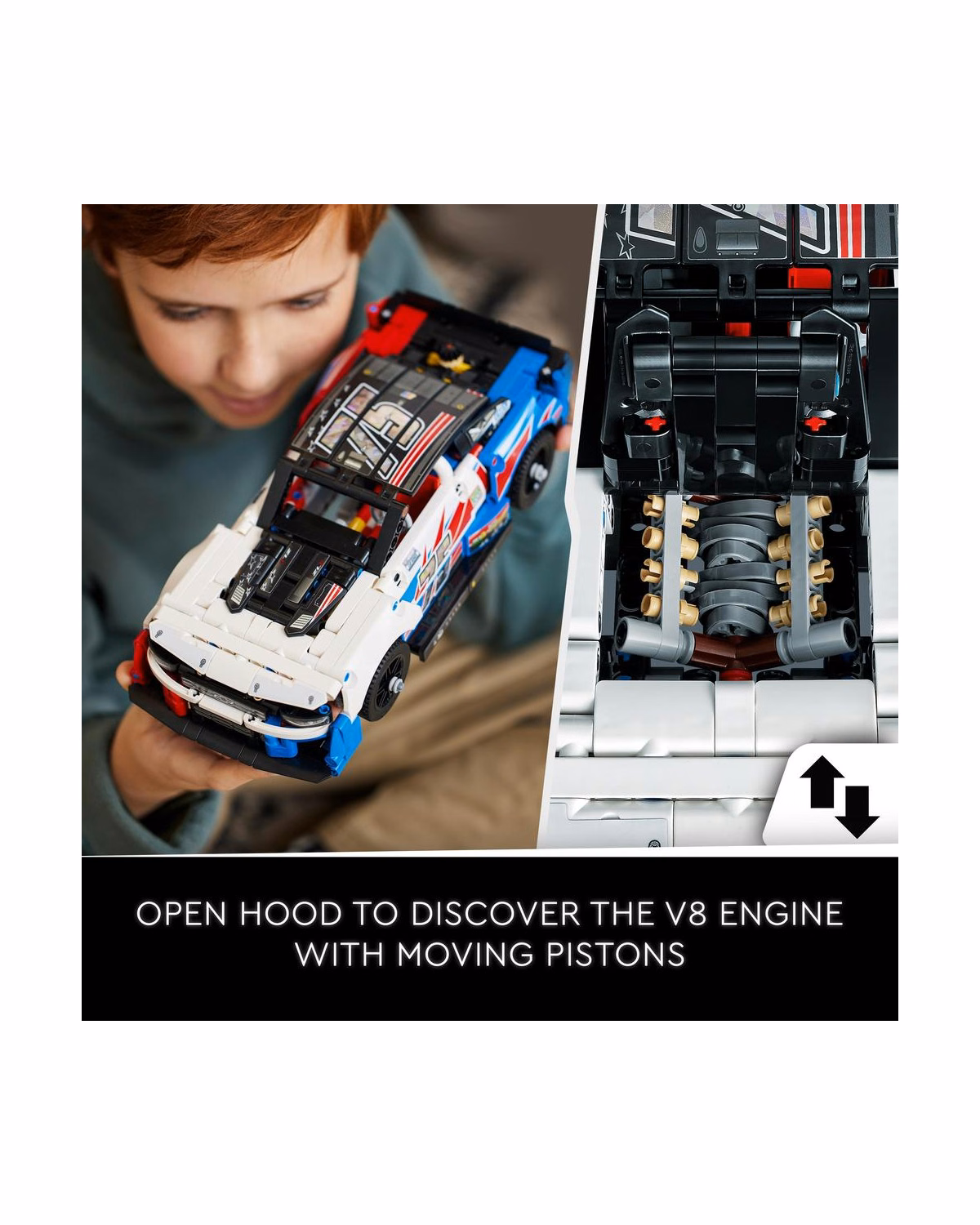 LEGO® 42153 Technic NASCAR Next Gen Chevrolet Camaro ZL1 Set - 5