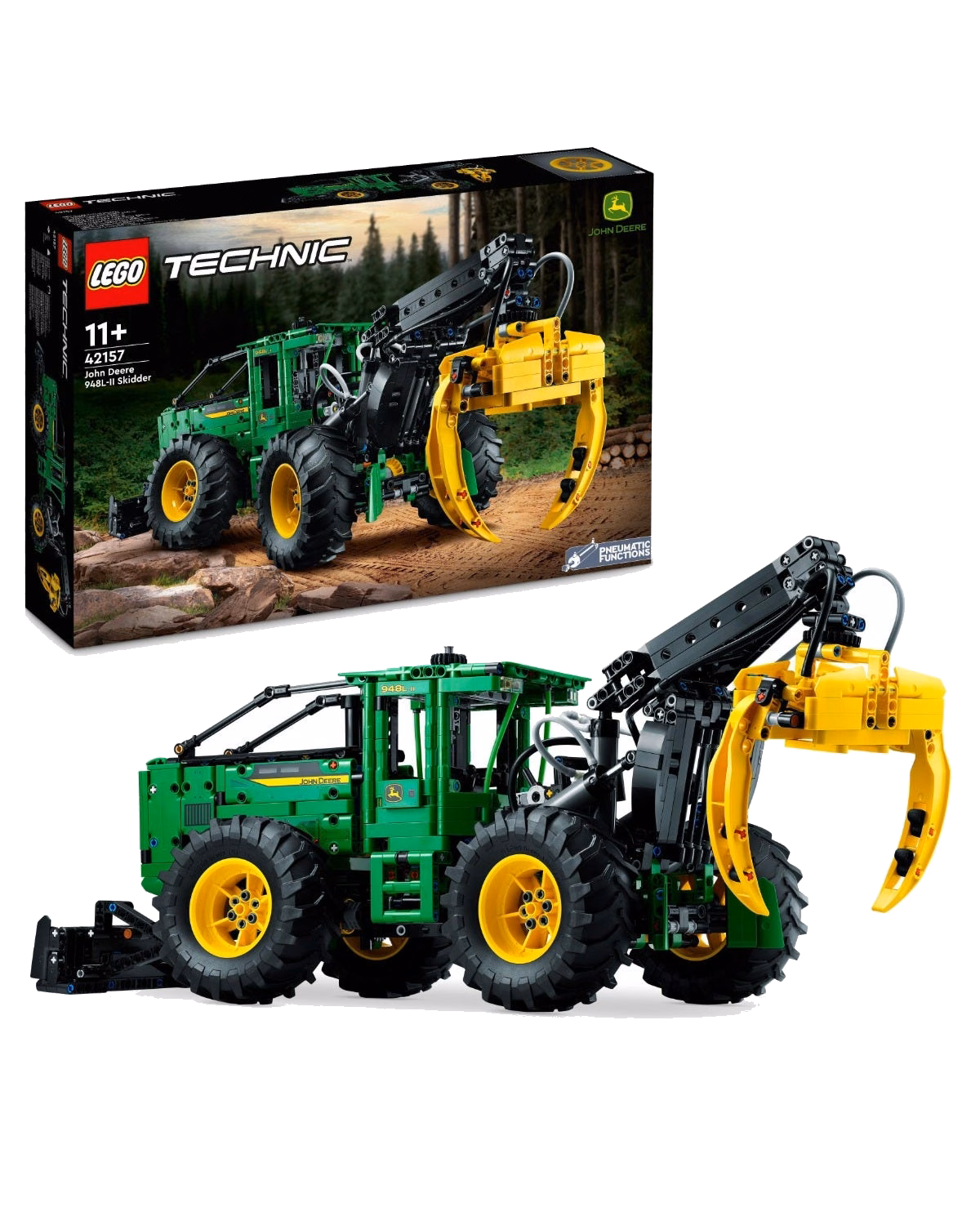 LEGO® 42157 Technic John Deere 948L-II Skidder Vehicle Set - 1