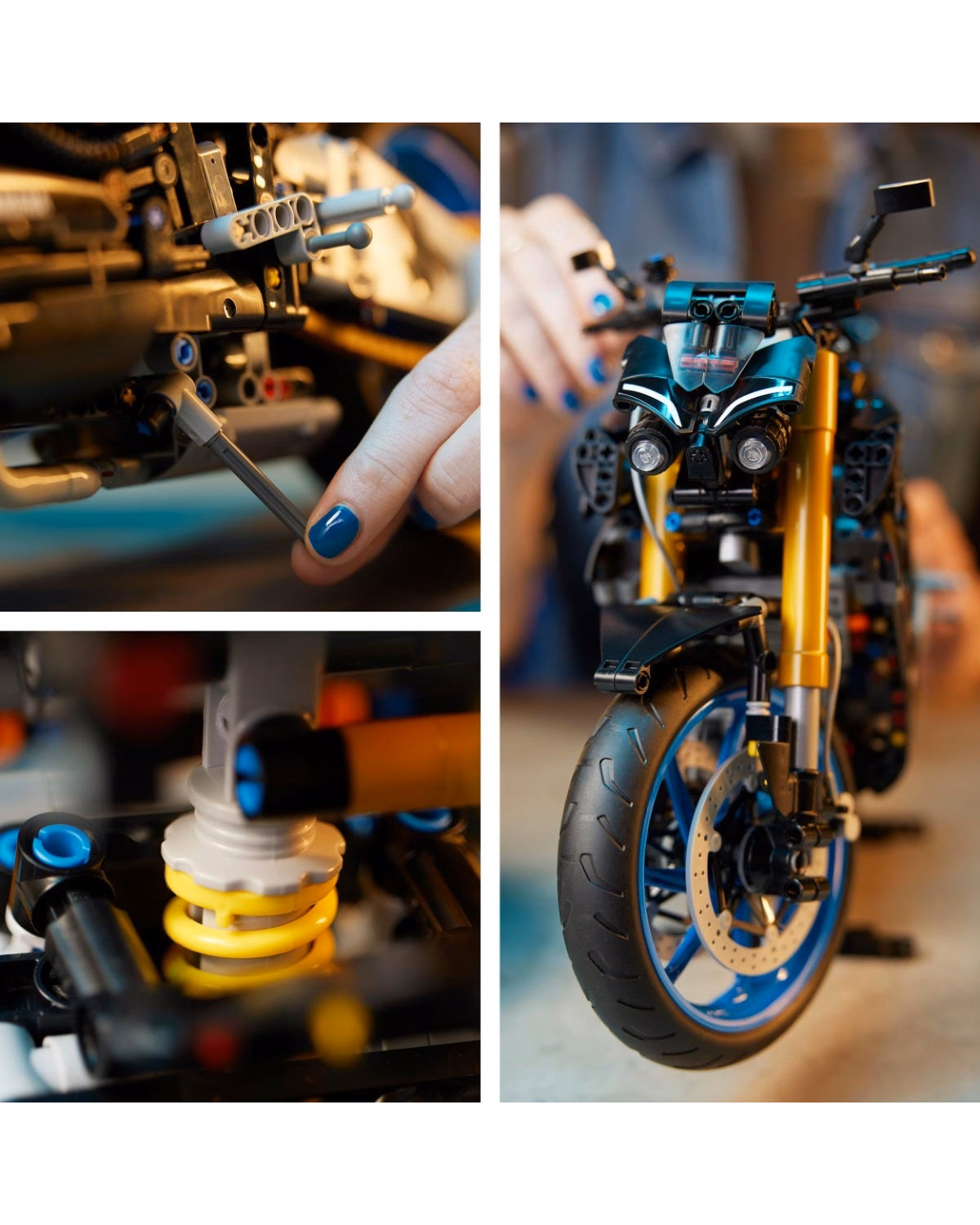 LEGO® 42159 Technic Yamaha Mt-10 Sp Motorbike Model Adult Set - 6