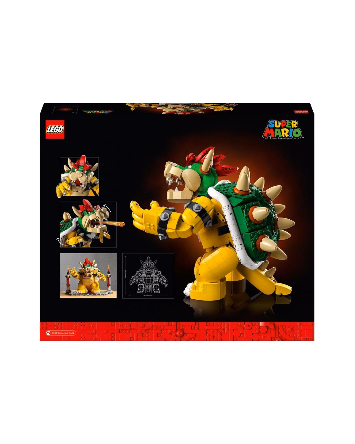 LEGO® 71411 Super Mario The Mighty Bowser Collectible Figure - 2