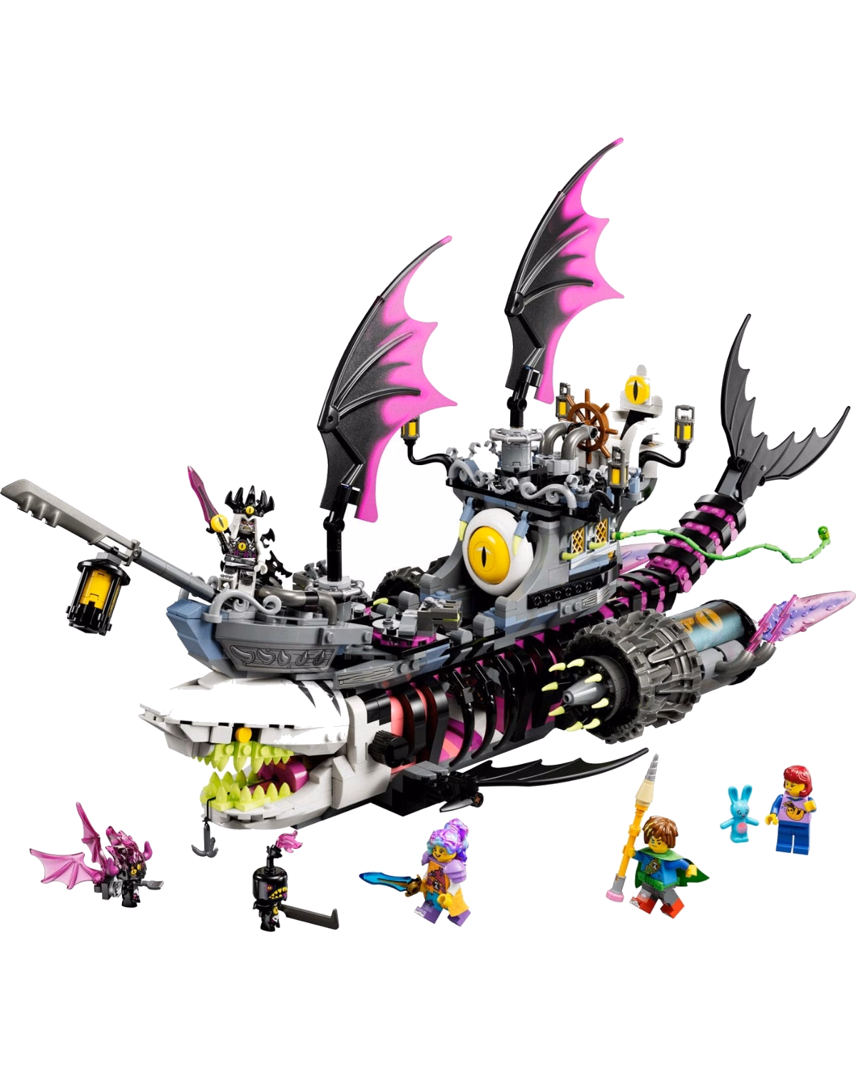 LEGO® 71469 Dreamzzz Nightmare Shark Ship, Pirate Ship Toy - 2