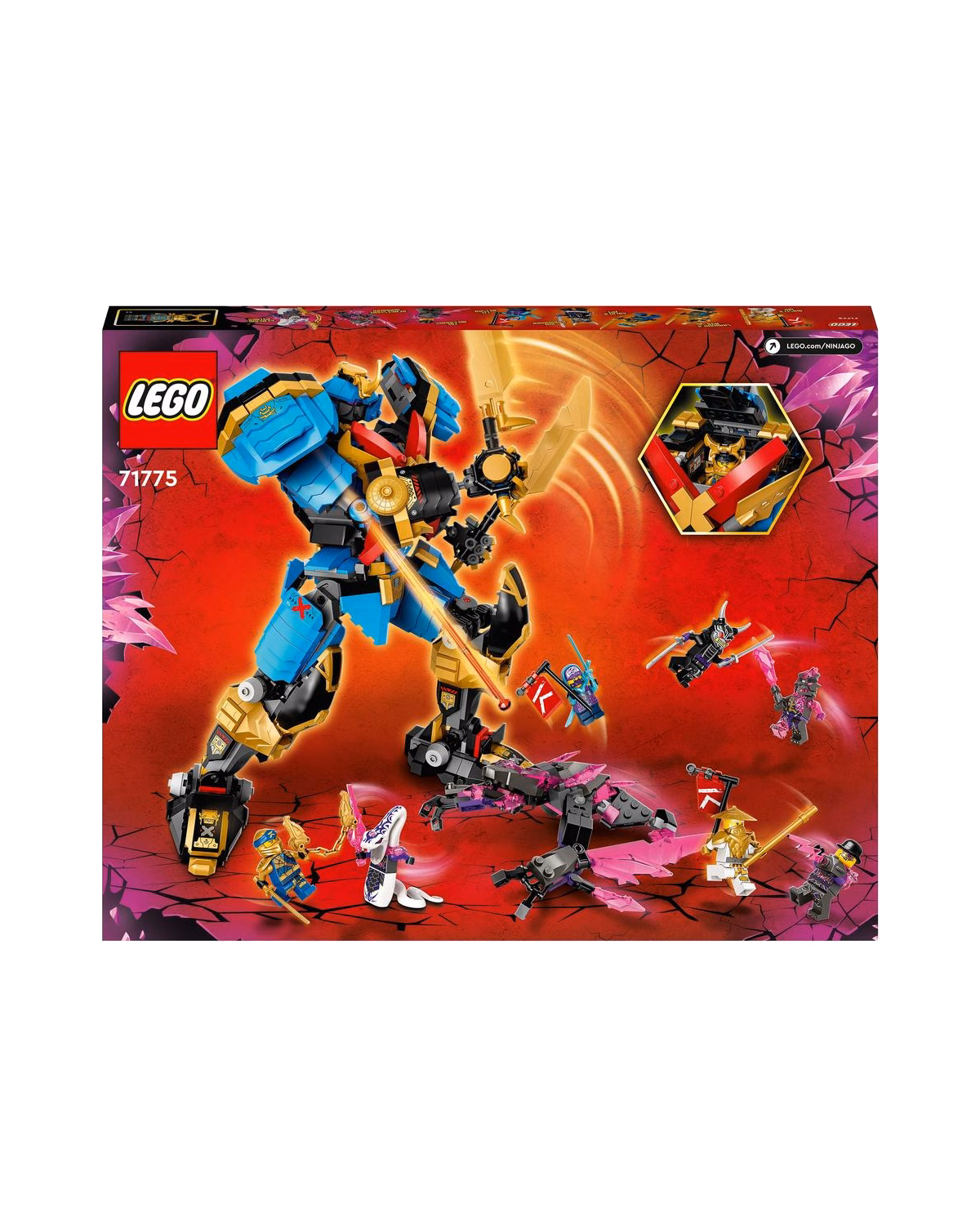 LEGO® 71775 Ninjago Nya's Samurai X MECH Action Figure Set - 2