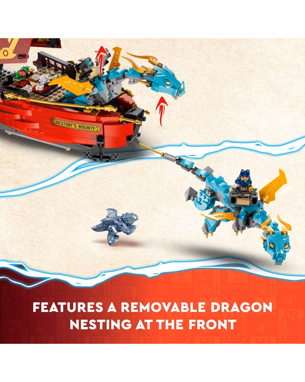 LEGO® 71797 Ninjago Destiny's Bounty - race against time Set - 5
