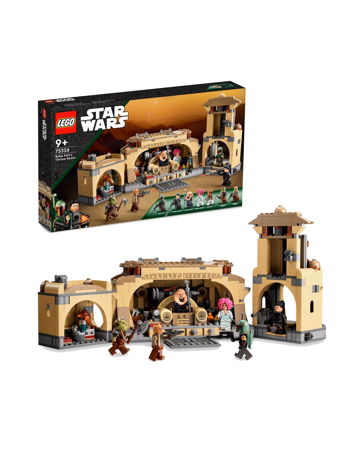 LEGO® 75326 Star Wars Boba Fetta's Throne Room Buildable Toy - 1