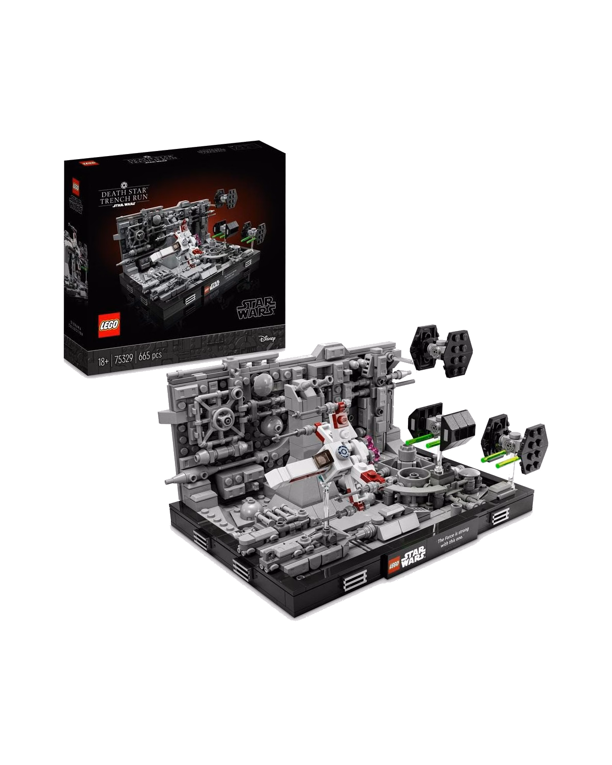 LEGO® 75329 Star Wars Death Star Trench Run Diorama Set - 1