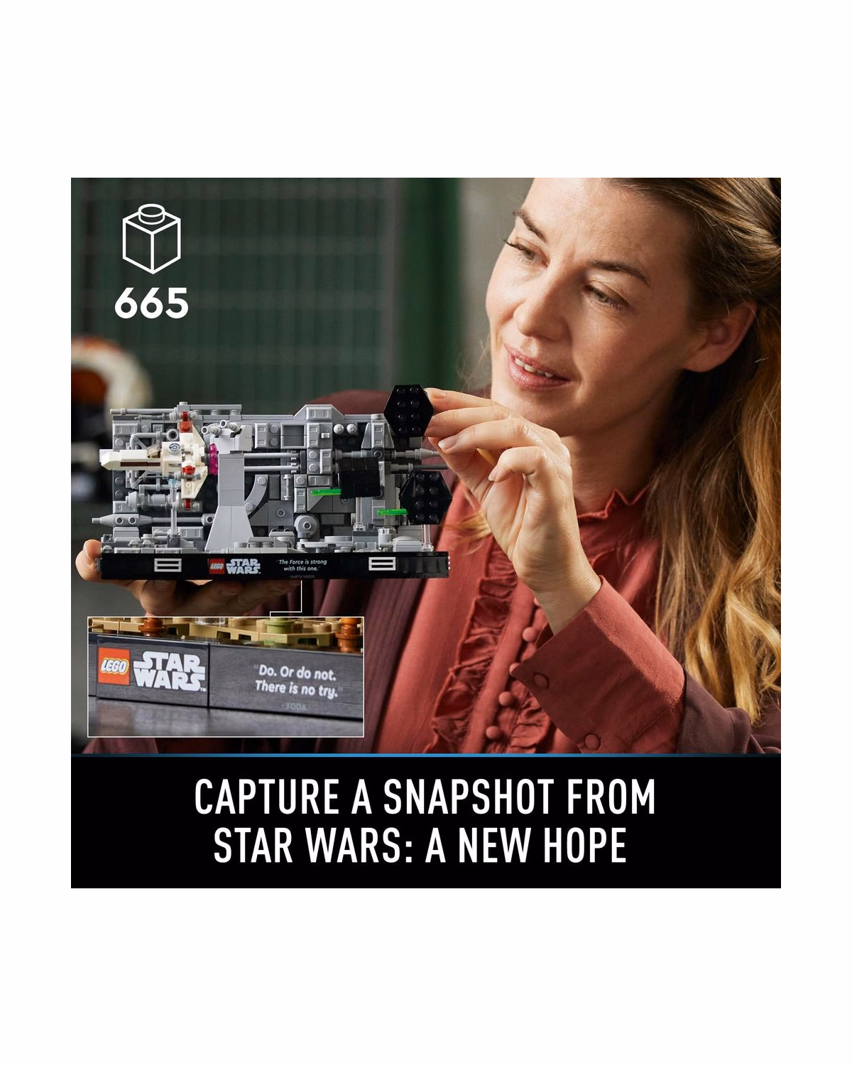 LEGO® 75329 Star Wars Death Star Trench Run Diorama Set - 6