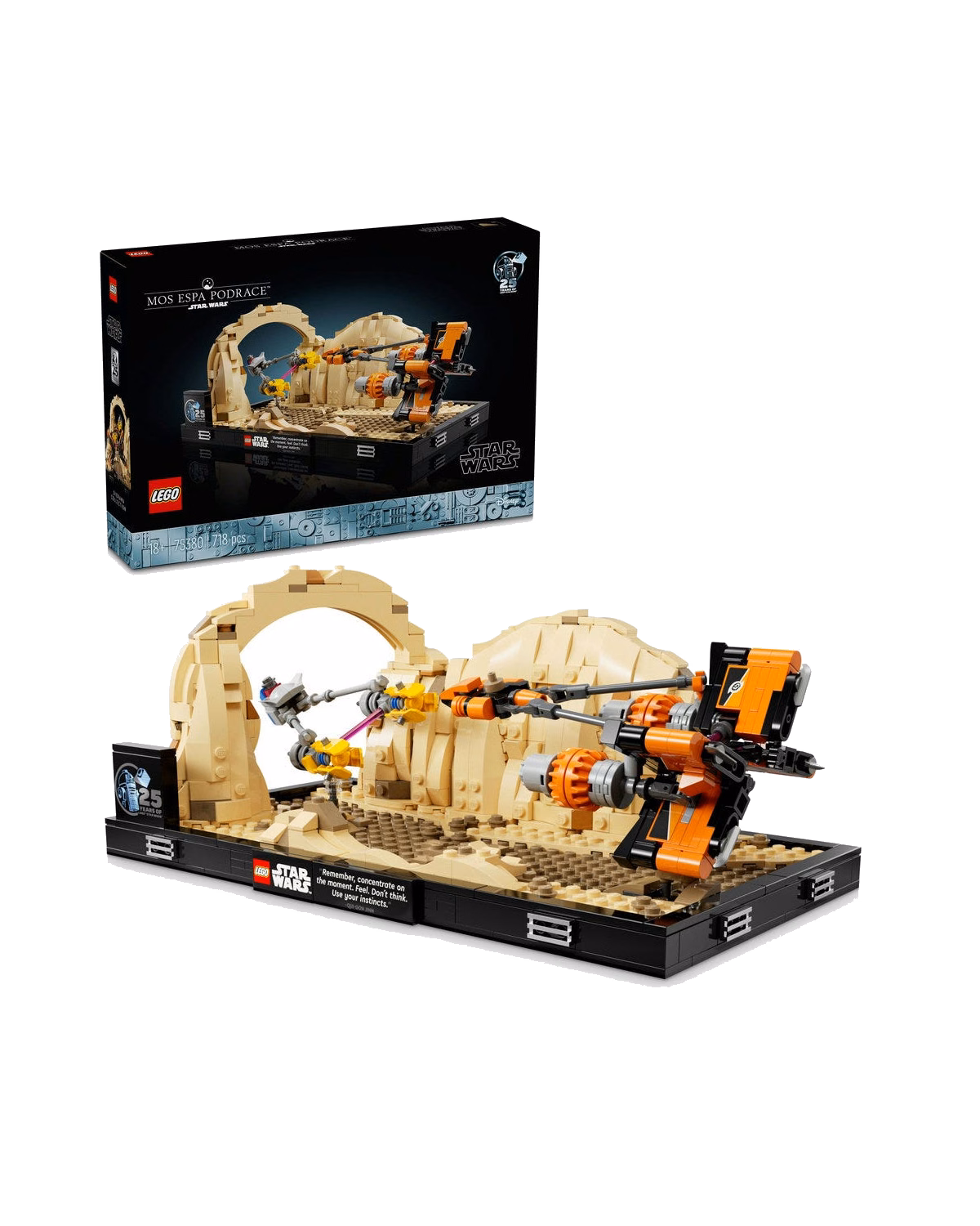 LEGO® Star Wars™ Mos Espa Podrace™ Diorama Set 75380 - 1