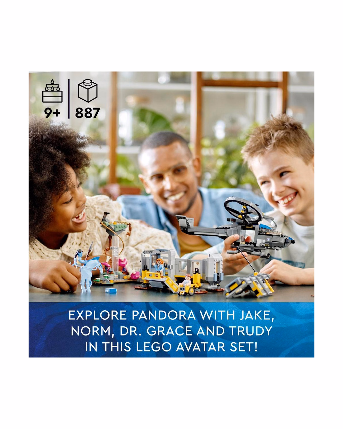 LEGO® 75573 Avatar Floating Mountains: Site 26 & RDA Samson - 3