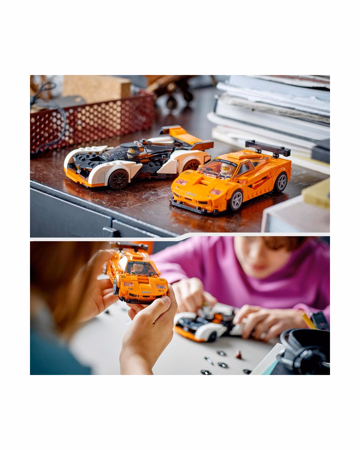 LEGO® 76918 Speed Champions McLaren Solus GT & McLaren F1 LM - 6